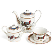 Чайный сервиз "PASSAGE" на 6 пер. 14 пр. 850/400/250 мл (кор=1наб.) LEFARD 760-842