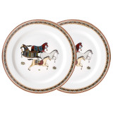 Набор тарелок закусочных "PASSAGE" 4 шт. 22,5 см (кор=12наб.) LEFARD 760-844