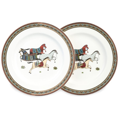 Набор тарелок закусочных "PASSAGE" 2 шт. 20 см (кор=24наб.) LEFARD 760-845