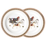 Набор тарелок закусочных "PASSAGE" 4 шт. 20 см (кор=12наб.) LEFARD 760-846