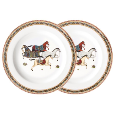 Набор тарелок закусочных "PASSAGE" 4 шт. 20 см (кор=12наб.) LEFARD 760-846