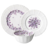 Набор посуды обеденный "LILAC" на 4 пер. 12 пр. (кор=1наб.) LEFARD 760-853