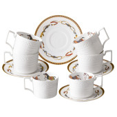 Чайный набор  " PASSAGE"  на 4 пер. 8 пр 280 мл (кор=8наб.) LEFARD 760-855