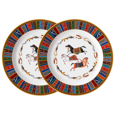 Набор тарелок обеденных  " PASSAGE" 2 шт. 25 см (кор=12наб.) LEFARD 760-859