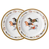 Набор тарелок обеденных  " PASSAGE" 2 шт. 25 см (кор=12наб.) LEFARD 760-860