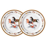 Набор тарелок закусочных  " PASSAGE" 2 шт. 22, 5 см (кор=24наб.) LEFARD 760-862