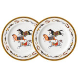 Набор тарелок закусочных  " PASSAGE"  2 шт. 20 см (кор=24наб.) LEFARD 760-865