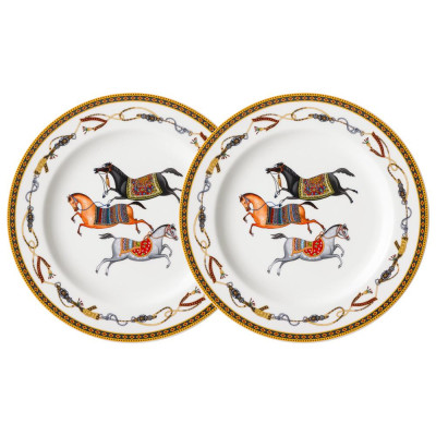 Набор тарелок закусочных  " PASSAGE"  2 шт. 20 см (кор=24наб.) LEFARD 760-865