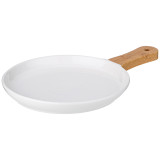 Тарелка "NATIVE" с дерев. ручкой 30,5*20*2,2 см (кор=24шт.) LEFARD 761-088
