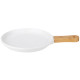 Тарелка "NATIVE" с дерев. ручкой 30,5*20*2,2 см (кор=24шт.) LEFARD 761-088