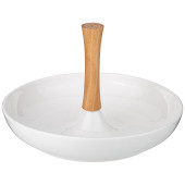 Блюдо "NATIVE" с дерев. ручкой 25*25*16,5 см (кор=8шт.) LEFARD 761-090