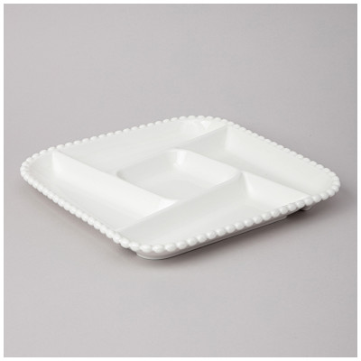 Менажница "PEARL" 5 секций квадратная 26,5*3 см (кор=12шт.) LEFARD 761-095-1