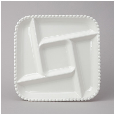 Менажница "PEARL" 5 секций квадратная 26,5*3 см (кор=12шт.) LEFARD 761-095