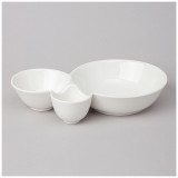 Менажница "NATIVE" 3 секции 24,5*15,5*4,5 см (кор=24шт.) LEFARD 761-097