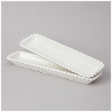 Набор блюд "PEARL" прямоуг. 2 шт. 29*7,5*3 см (кор=18наб.) LEFARD 761-098