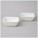 Набор салатников квадратных "PEARL" 2 шт. 14*5,5 см 400 мл (кор=12наб.) LEFARD 761-103