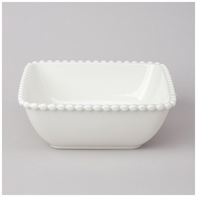 Салатник квадратный "PEARL" 20*7,5 см 1200 мл (кор=12шт.) LEFARD 761-104-1