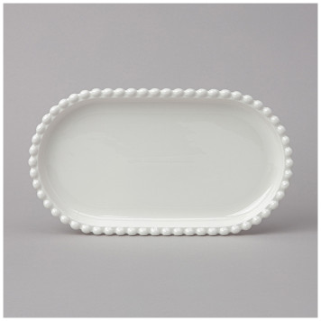 Блюдо овальное "PEARL" 25*14,5*2,5 см (кор=36шт.) LEFARD 761-105