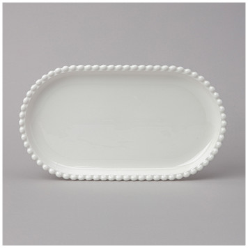 Блюдо овальное "PEARL" 31*17,5*3 см (кор=24шт.) LEFARD 761-106