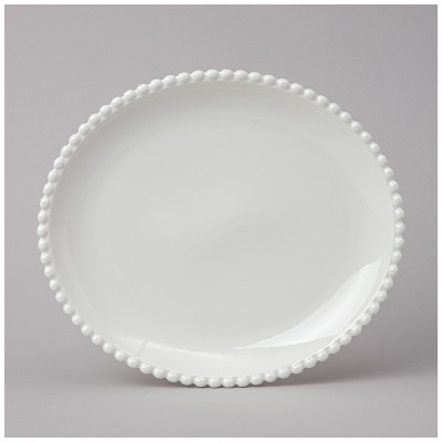Тарелка овальная "PEARL" 28*24,5*3 см (кор=18шт.) LEFARD 761-109