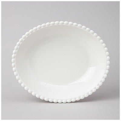 Салатник овальный "PEARL" 23*19,5*5 см 650 мл (кор=18шт.) LEFARD 761-110