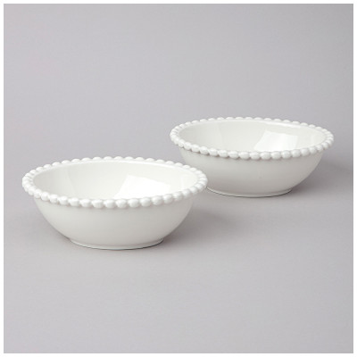 Набор салатников овальных "PEARL" 2 шт.14*5,5 см 400 мл (кор=12шт.) LEFARD 761-111