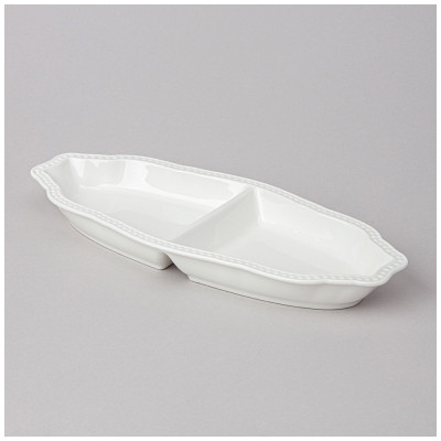 Менажница "RIBBON" 2 секции 25,5*11*3 см (кор=24шт.) LEFARD 761-120