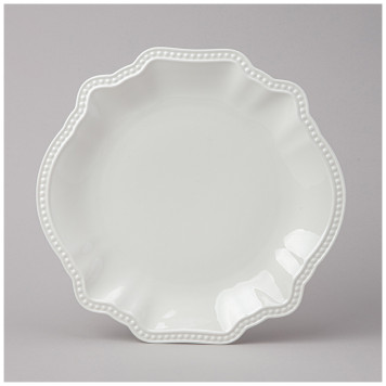 Тарелка суповая "RIBBON" 22,5*22*5 см (кор=16шт.) LEFARD 761-123