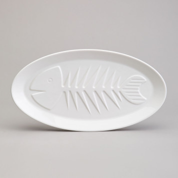 Блюдо для рыбы "NATIVE" 36*19,5*2,5 см LEFARD 761-134