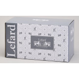 Набор сахарниц "NATIVE" 2 шт. 10*10 см 300 мл на дерев. подставке LEFARD 761-146