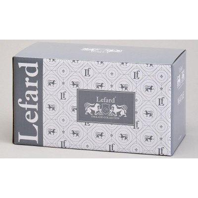 Набор сахарниц "NATIVE" 2 шт. 10*10 см 300 мл на дерев. подставке LEFARD 761-146