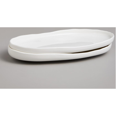 Набор блюд "FASHION" овальных 2 шт. 23,5*14*3 см LEFARD 761-176-1