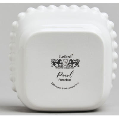 Набор икорниц "PEARL" с крышками 2 шт. квадрат. 10*5,5 см 200 мл LEFARD 761-179-3