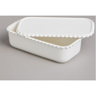 Паштетница "PEARL" с крышкой прямоуг. 18,5*9,5*5,5 см 400 мл LEFARD 761-180-3