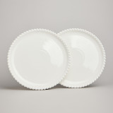 Набор тарелок обеденных "PEARL" 2 шт. 25,5*2 см (кор=12наб.) LEFARD 761-181