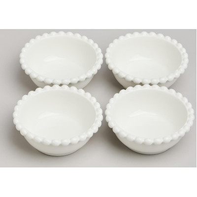 Набор салатников "PEARL" 4 шт. 10,5*4 см (кор=24наб.) LEFARD 761-185-1