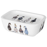 Блюдо с крышкой "FAMILY FARM" прямоуг. 16,5*11,5*6 см 490 мл (кор=24шт.) LEFARD 761-213