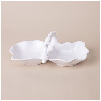 Менажница с ручкой 2 секции 25х13х9,5 см LEFARD 763-094-1