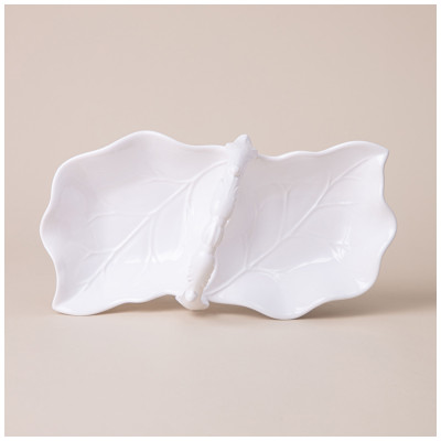 Менажница с ручкой 2 секции 25х13х9,5 см LEFARD 763-094-2