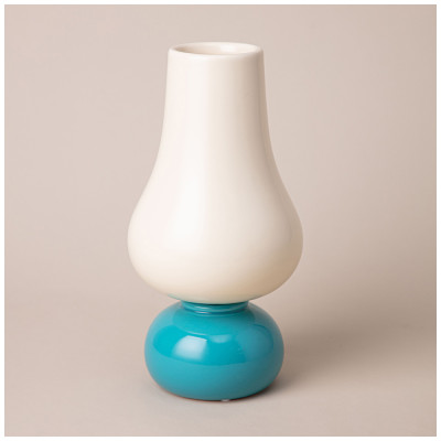 Ваза декоративная на ножке 12,5х25 см LEFARD 763-124