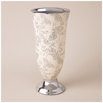 Ваза декоративная на ножке 14х30 см LEFARD 763-128
