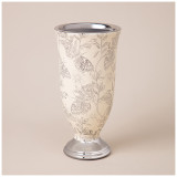 Ваза декоративная на ножке 10х20 см LEFARD 763-129