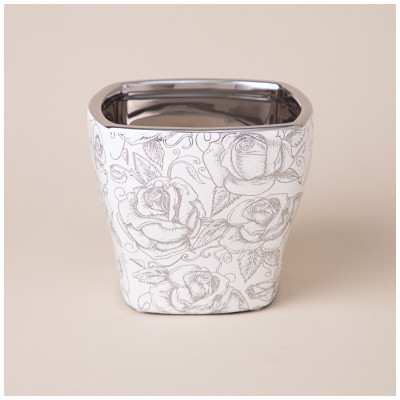 Кашпо декоративное 13х11,5 см LEFARD 763-133-1