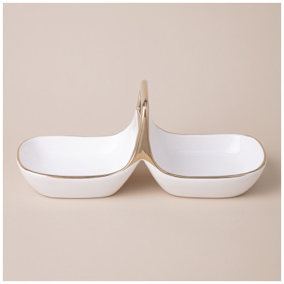 Менажница 2 секции 27х10,5х11 см LEFARD 763-150-1