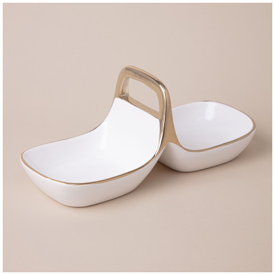 Менажница 2 секции 27х10,5х11 см LEFARD 763-150-2