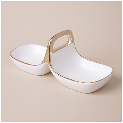 Менажница 2 секции 27х10,5х11 см LEFARD 763-150