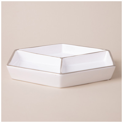 Менажница 3 секции 25х21х3 см LEFARD 763-154-1