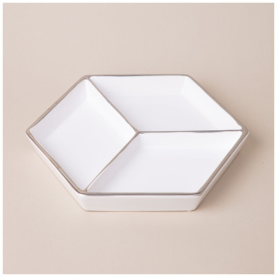 Менажница 3 секции 25х21х3 см LEFARD 763-154