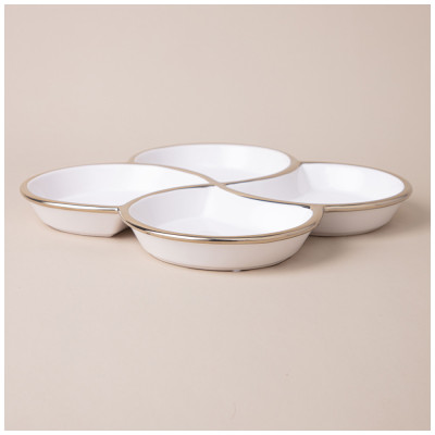 Менажница 4 секции 30х3,5 см LEFARD 763-157-1