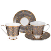 Чайный набор "МЕРЦАНИЕ" hа 2 пер. 4 пр. 270 мл (кор=10наб.) LEFARD 770-221